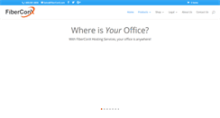 Desktop Screenshot of fiberconx.com